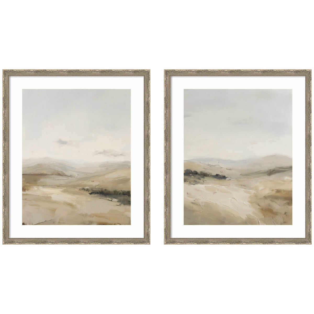 Fading Fields 2 Piece Framed Wall Art Print Set by Amy Lighthall
