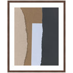 Torn Paper No3 by Mareike Bohmer Framed Wall Art Print