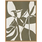 Sylvie Bound by Beauty 4 Framed Canvas by Shatha Al Dafai
