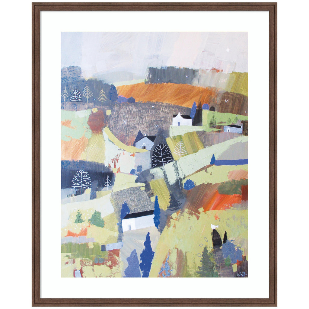 Framed Art Worlds View by Giuliana Lazzerini