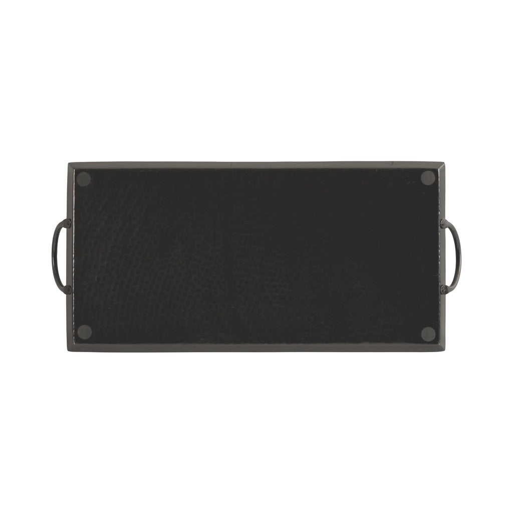 Sanzo Hammered Rectangle Metal Tray