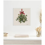 Mistletoe by Mary Sparrow Framed Canvas Wall Art Print