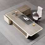 Mantell · Modern L-Shaped Executive Desk