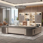August · Modern Executive L-Shaped Desk