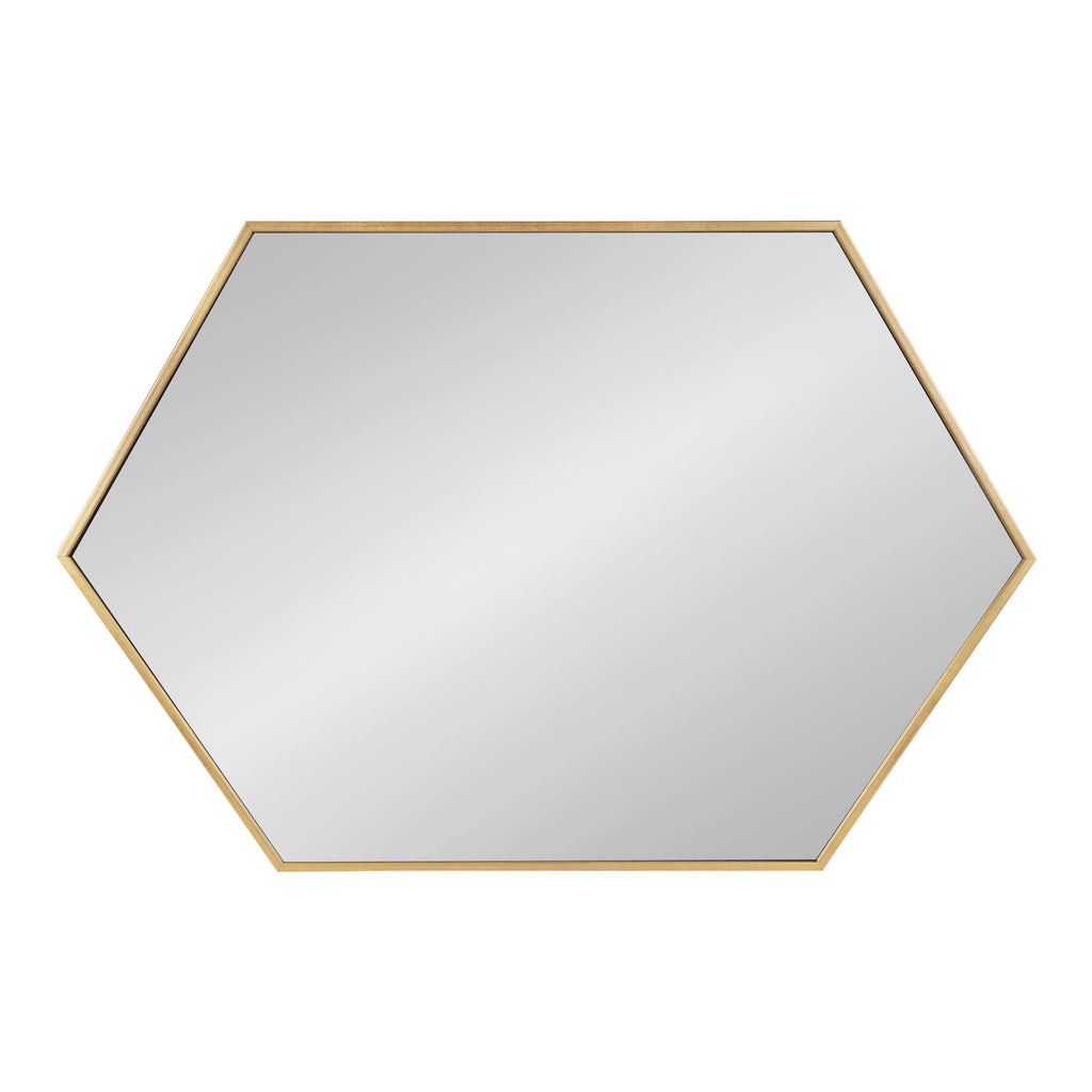 Rhodes Framed Hexagon Wall Mirror