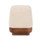 Sabri Square Ottoman Fabric and Wood