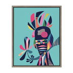 Sylvie Cockatoo Framed Canvas by Rachel Lee of My Dream Wall