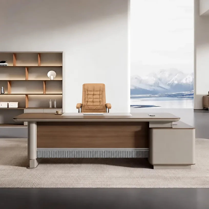 Brinton · Modern L-Shaped Executive Desk