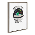 Sylvie Personal Space Framed Canvas by The Creative Bunch Studio
