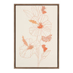 Sylvie Hilo Framed Canvas by Kasey Free