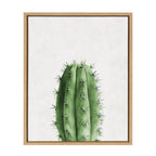 Sylvie Home Cactus Framed Canvas by Simon Te Tai