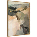 Sylvie Tonal Mountains III Framed Canvas by Amy Lighthall