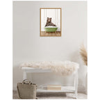 Sylvie Mother Bear in Transitional Bathtub Framed Canvas by Amy Peterson