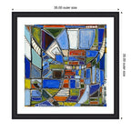 Framed Art Retro Current by Leah Nadeau