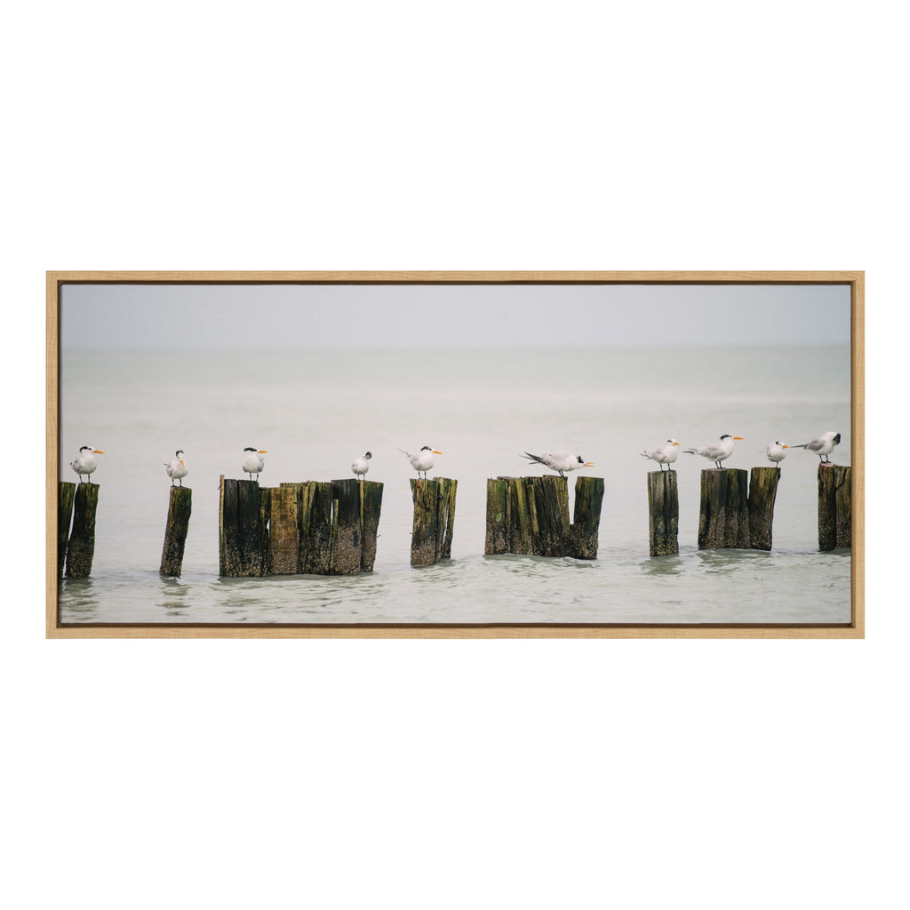 Sylvie Isla Holbox No 13 Framed Canvas by Crystal Lynn Collins