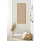 Pinboard Beige Lattice Pattern