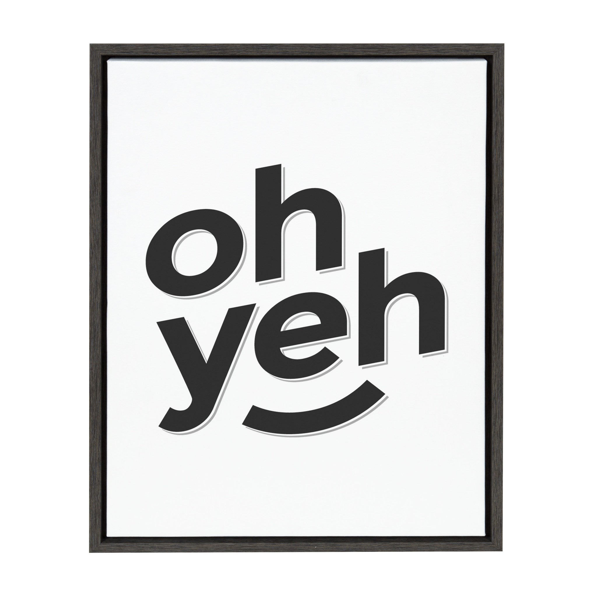 Sylvie Oh Yeh Framed Canvas By Rocket Jack
