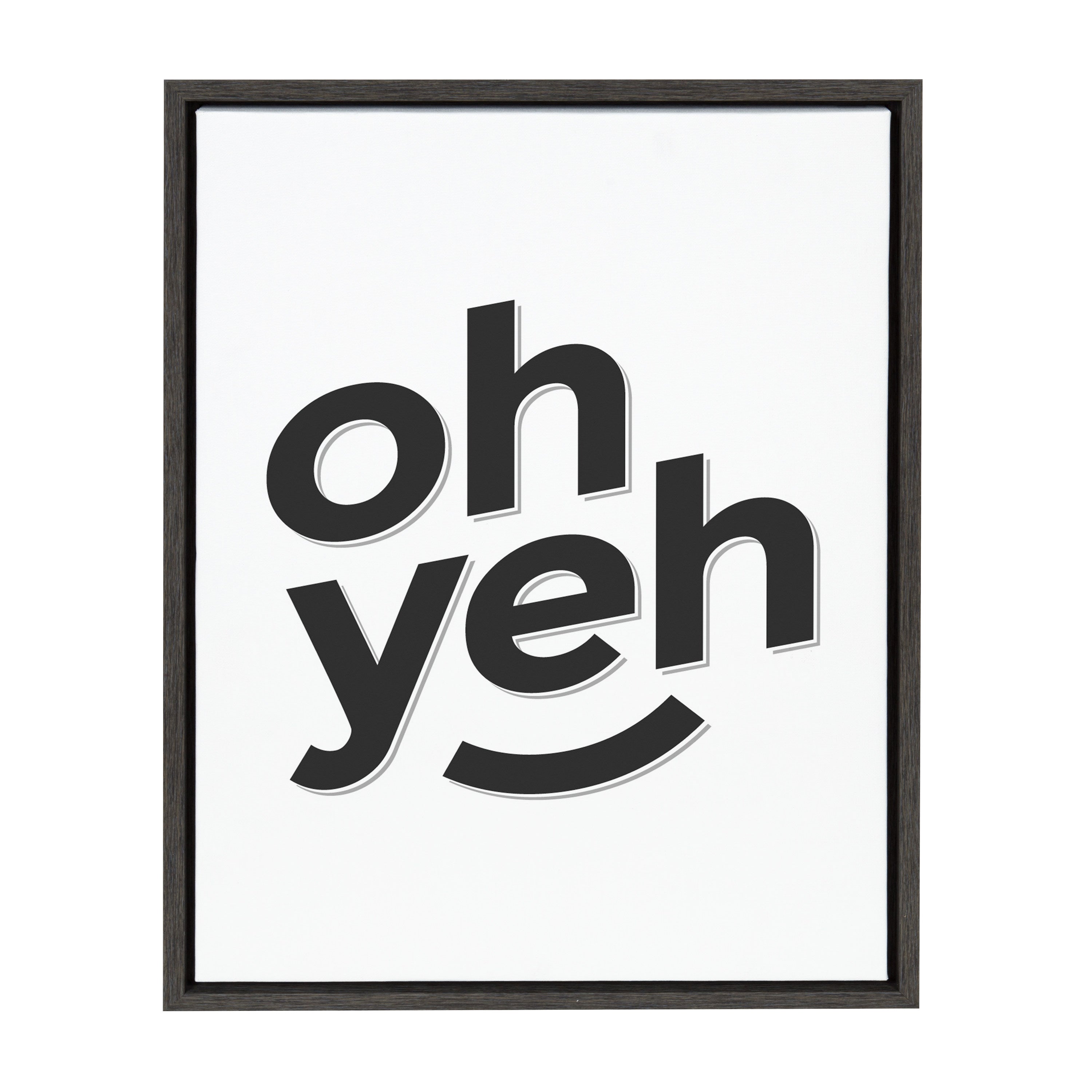 Sylvie Oh Yeh Framed Canvas By Rocket Jack