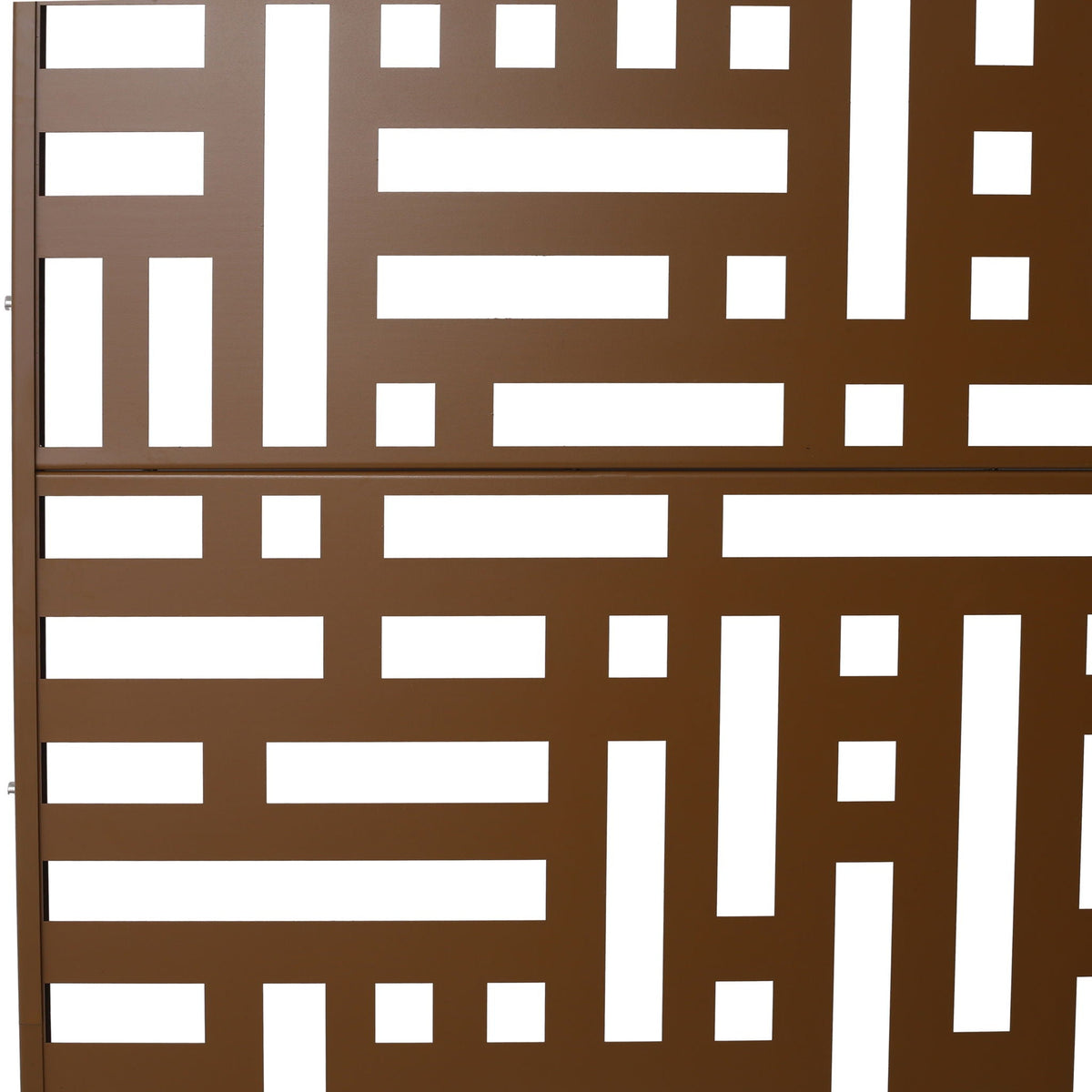 Decorative Freestanding Metal Privacy Screen For Indoor & Outdoor Use