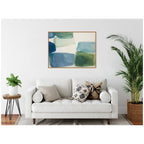 Coastal Calm No. 1 by Amy Lighthall Framed Canvas Wall Art Print