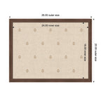 Pinboard Beige Botanical Block Print