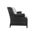 Lassen 4-Piece Wicker Sofa Set with Swivel Rocking Chairs