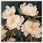 Sylvie Beautiful Painterly Floral Bouquets 2 Framed Canvas by The Creative Bunch Studio