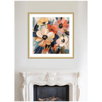Framed Art Garden Bloom Abstract Bouquet III by The Creative Bunch Studio