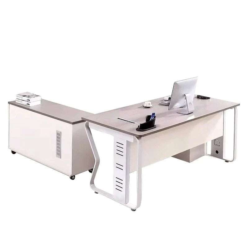 Eszti · Executive Desk w/ Mobile Storage