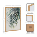 Gallery Tropical Modern Botanical Palm Print by The Creative Bunch Studio