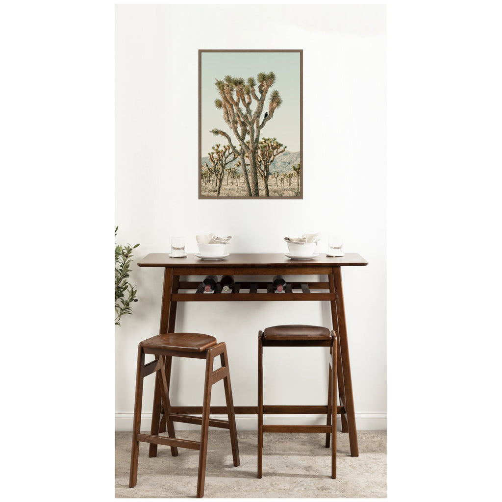 Joshua Tree With Crow by Alicia Bock Framed Canvas Wall Art Print