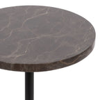 Engles Adjustable Marble Table and Plant Stand