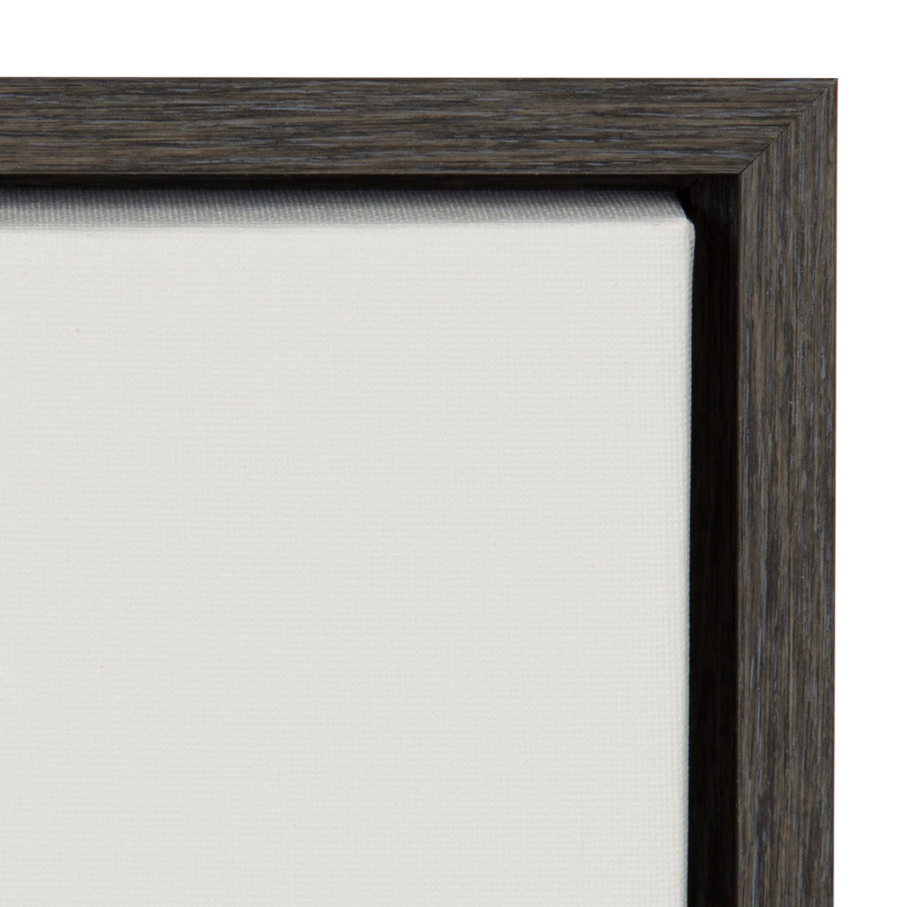 Sylvie Haze Cactus Succulent Tall Framed Canvas by The Creative Bunch Studio