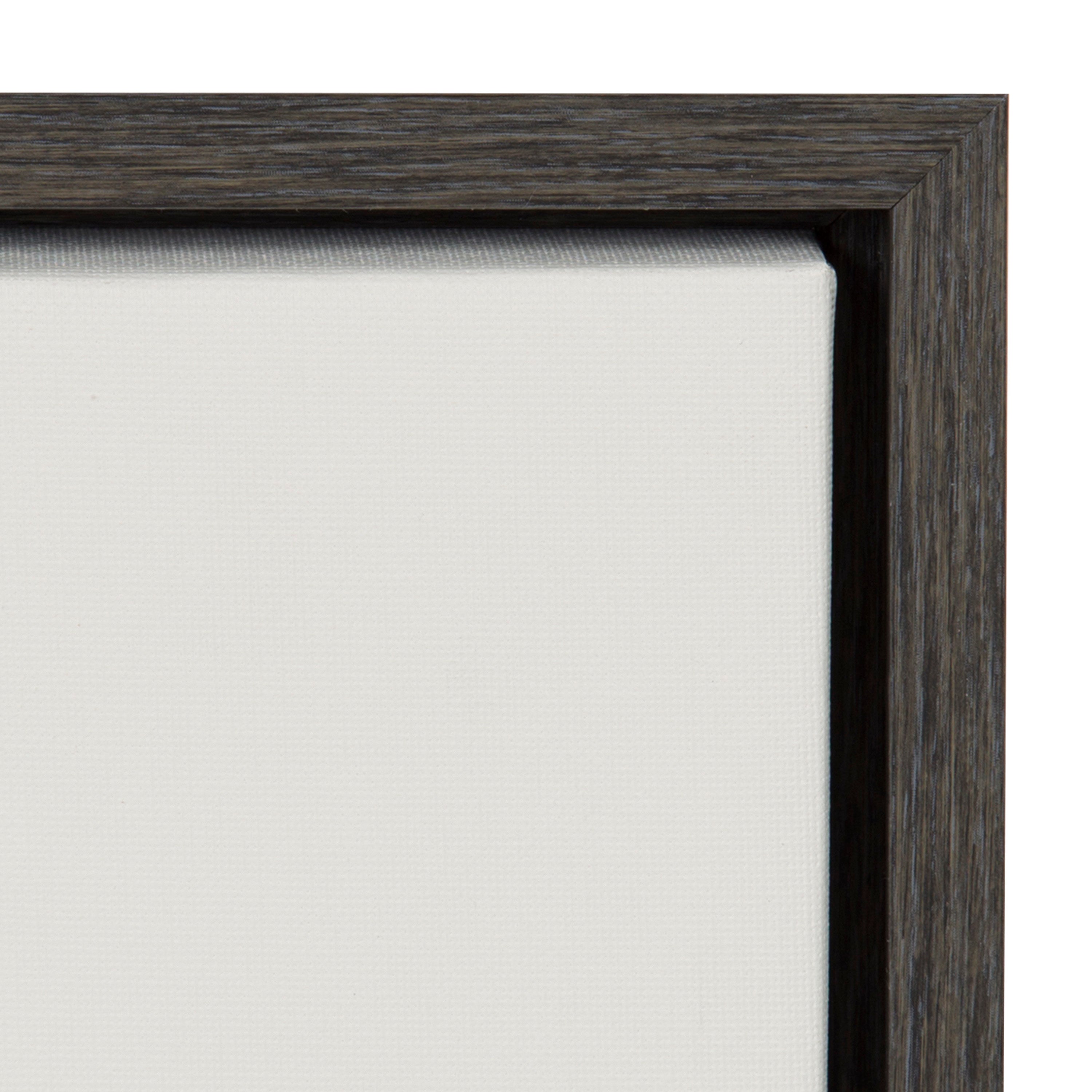 Sylvie Haze Cactus Succulent Tall Framed Canvas by The Creative Bunch Studio