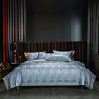 CasaFoyer 140TC Cotton Satin Digital Printed Four-piece Bedding Set