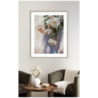 Framed Art Dangle Thumb Pastel Flower Bouquet by Mary Sparrow