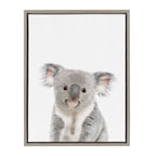 Sylvie Koala Framed Canvas by Amy Peterson Art Studio