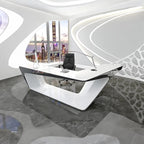 Chevron · L-Shaped Executive Desk