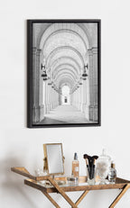 Sylvie Union Station Framed Canvas by Golie