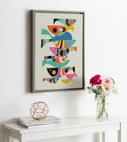 Sylvie Under the Sea Framed Canvas by Rachel Lee of My Dream Wall