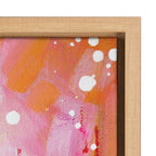 Sylvie Chasing Rainbows Framed Canvas by Rachel Christopoulos