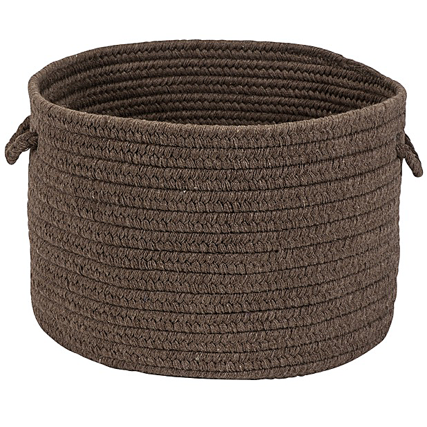 colonial Mills LS01A013X009 13 x 13 x 9 in Sunbrella Solid Basket  Mink