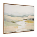 Sylvie Beaded Tranquil Landscape I Framed Canvas by Amy Lighthall