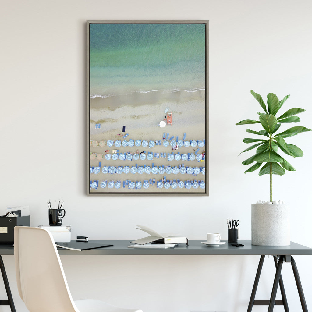 Sylvie Monterosso 12 Framed Canvas by Rachel Bolgov