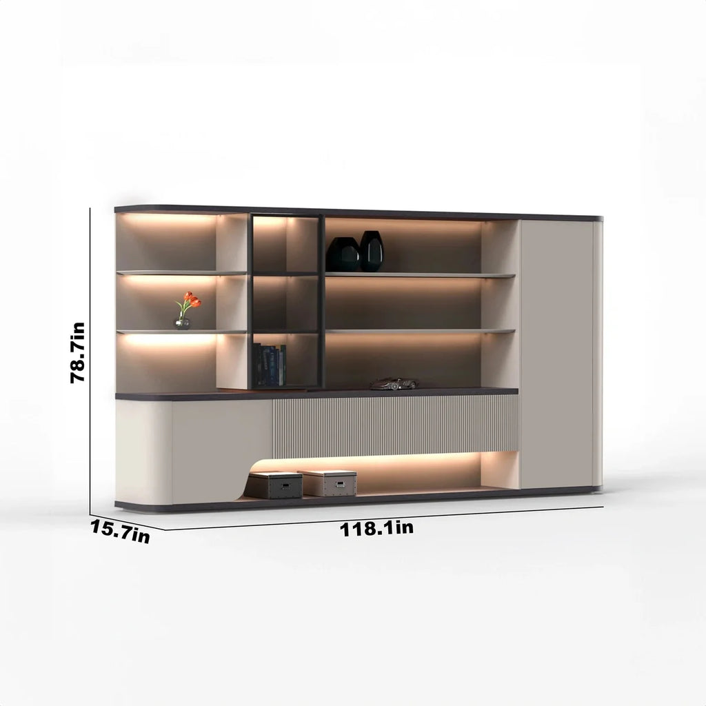 Merit · Mixed Media Office Shelves & Storage Cabinets
