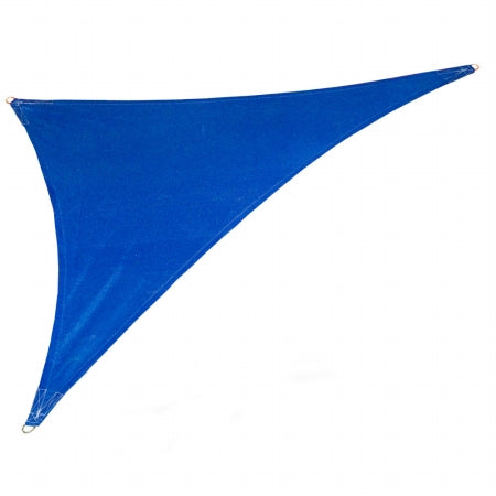 Gale Pacific Usa 473983 Coolaroo Coolhaven Shade Sail Rt Tri 15&Apos;X12&Apos;X9&Apos;  Sapphire With Fixing Kit
