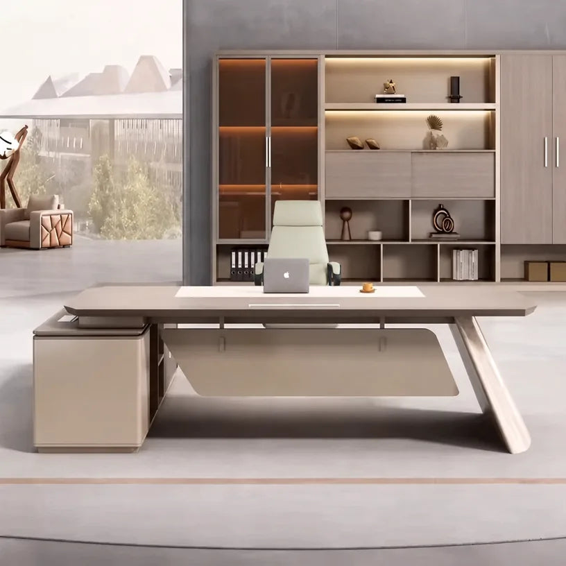 Copley · Modern L-Shaped Executive Desk