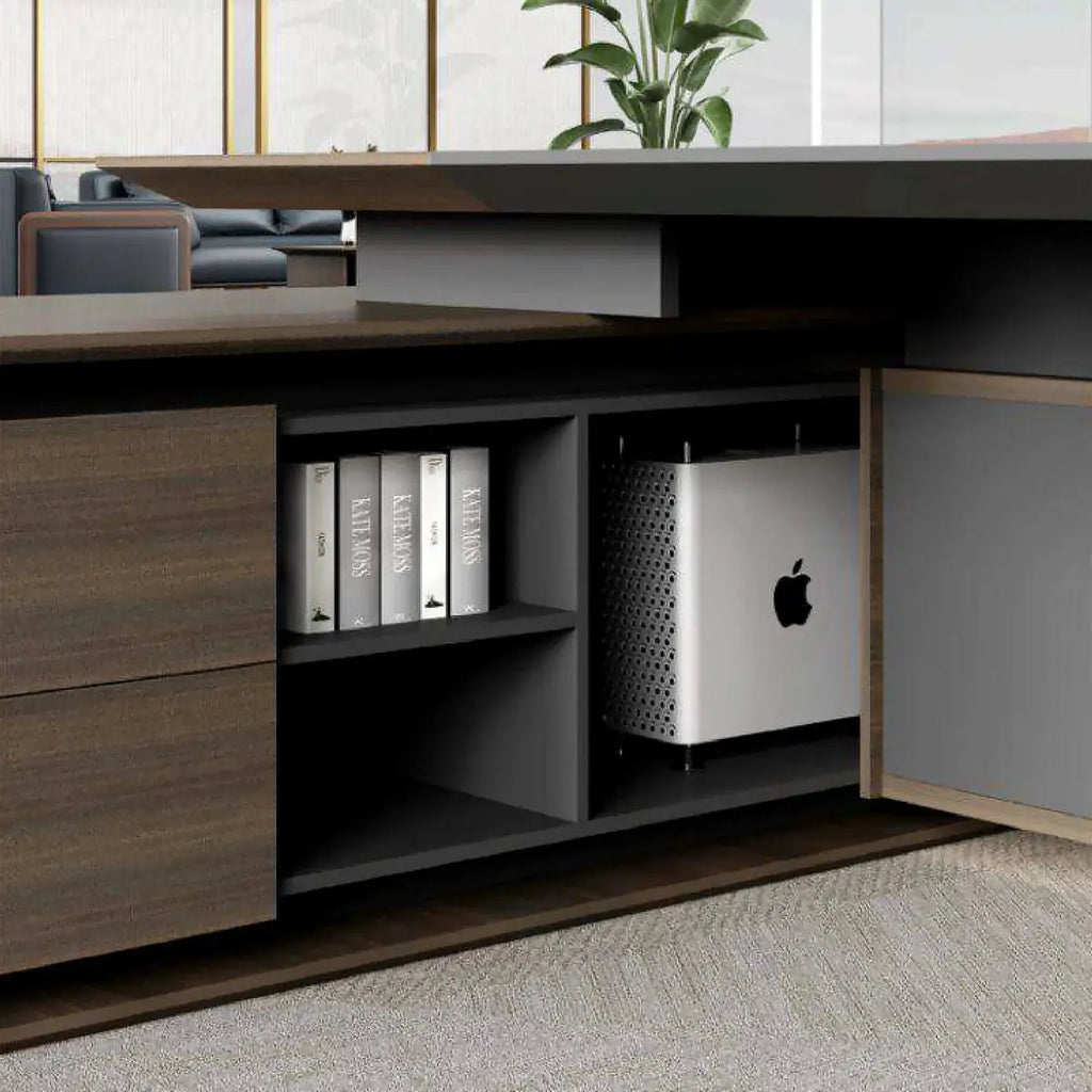 Cole · Modern L-Shaped Executive Desk