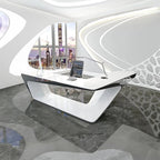 Chevron · L-Shaped Executive Desk