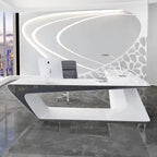 Chevron · L-Shaped Executive Desk